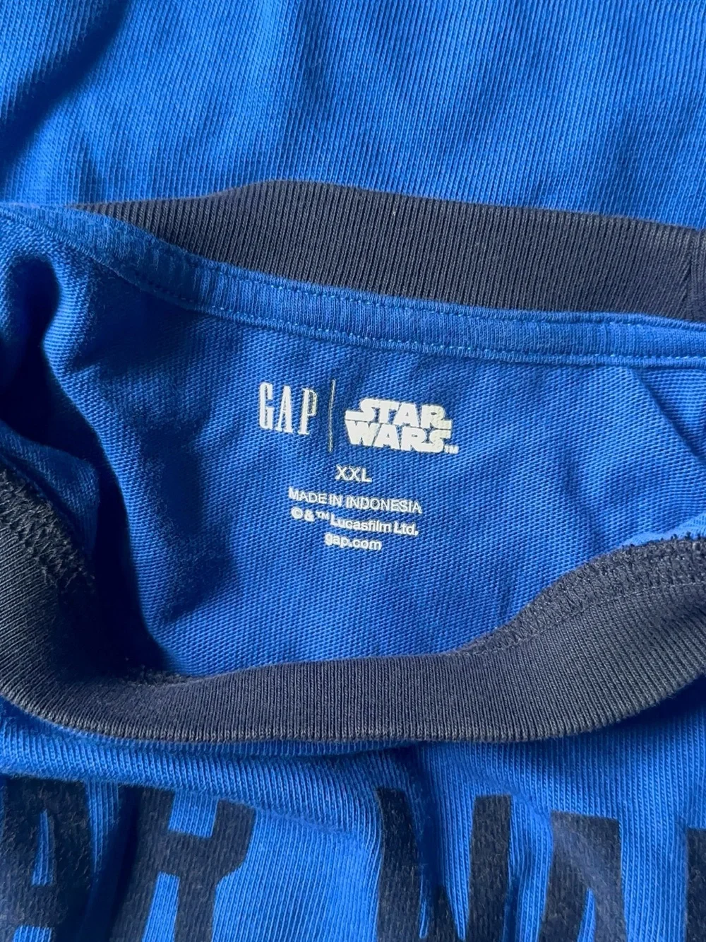 GAP Star Wars Royal Blue Graphic Tee